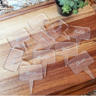 Acrylic Charcuterie Markers