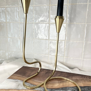 Brass Loop Candle Taper