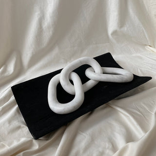 Black Wooden Tray