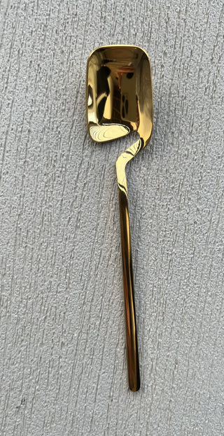 Gold Metal Spoon