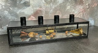 Black Candle Display Case