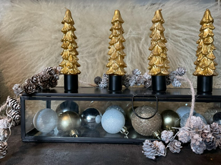 Frosted Pinecone Garland